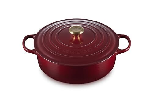 BRAND NEW LE CREUSET 6.75QT ROUND WIDE DUTCH OVEN
