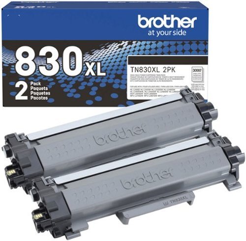 Brother TN830XL 2 Pack Toner – High Yield Black