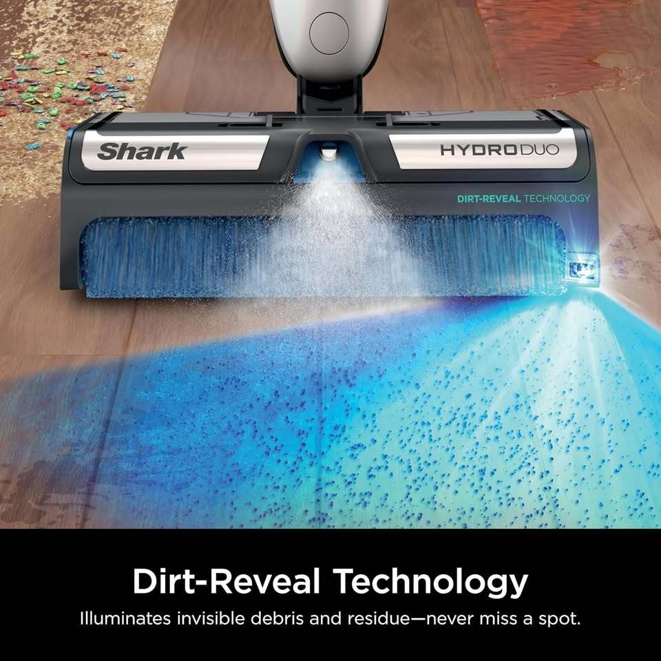 NEW Shark HydroDuo Cordless Wet & Dry Floor Cleaner WW201 Vacuum Mop