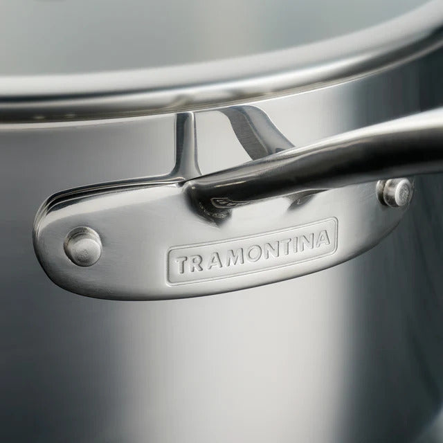 NEW Tramontina Tri-Ply Clad 11-Piece Stainless Steel Cookware Set –