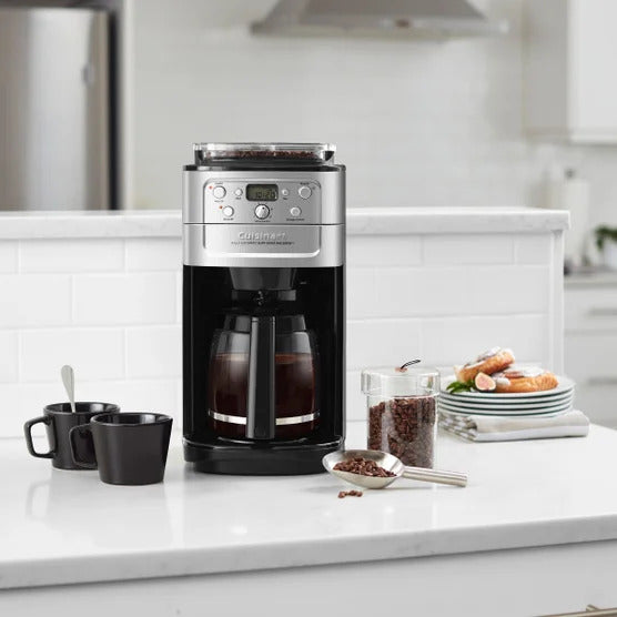Cuisinart Burr Grind & Brew 12-Cup Coffee Maker w/ Built-In Grinder – Like New