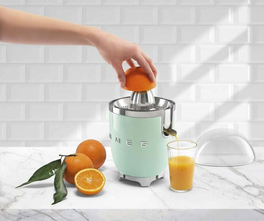 NEW SMEG ’50s Retro Citrus Juicer – Pastel Green CJF11PGUS