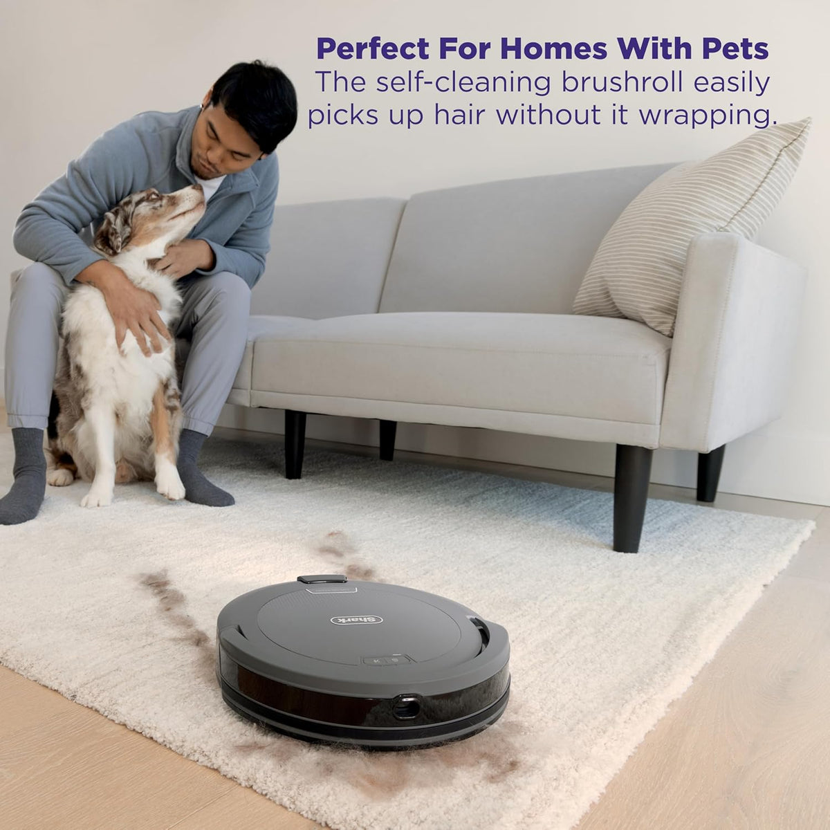 LIKE NEW Shark Navigator RV2110 Robot Vacuum – LiDAR Smart Navigation.