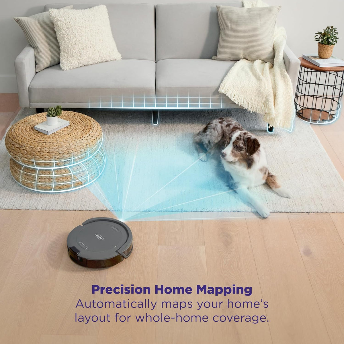 LIKE NEW Shark Navigator RV2110 Robot Vacuum – LiDAR Smart Navigation.