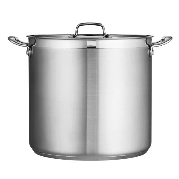 NEW Tramontina Gourmet 24QT Stainless Steel Stock Pot w/ Lid – Induction Ready