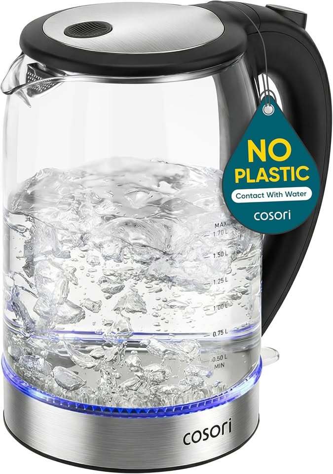 Cosori Electric Water Kettle – Stainless Steel – Brand New