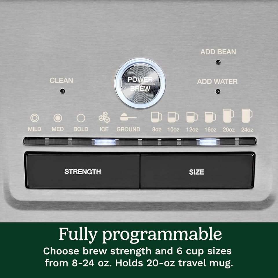 Cuisinart Grind & Brew Single Serve Coffee Maker w/ Burr Grinder DGB-300 Like New