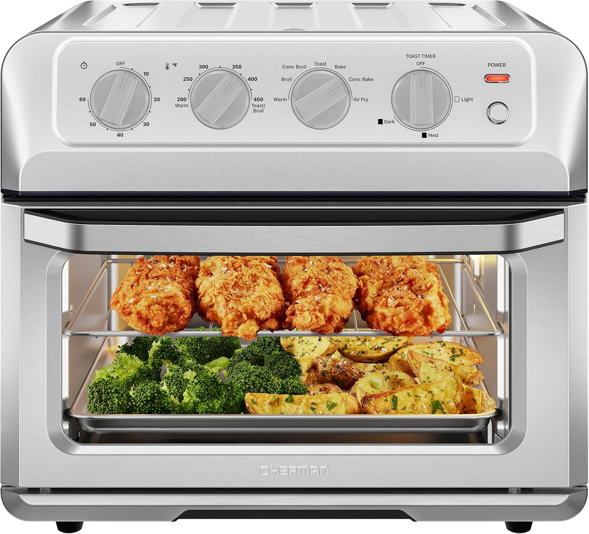 Chefman Toast-Air XL 20L Air Fryer Toaster Oven – 7 Cooking Functions – Local Pickup