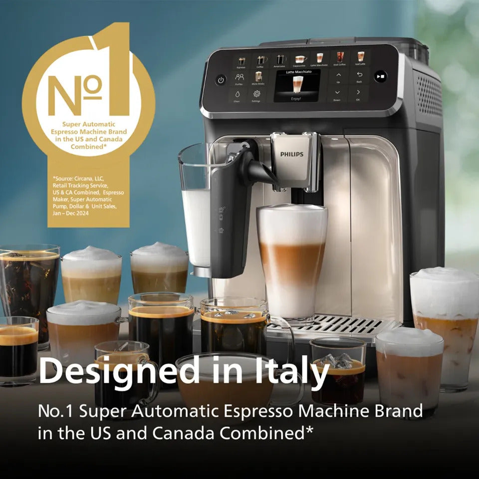 NEW Philips 5500 Fully Automatic Espresso Machine w/ LatteGo Milk System