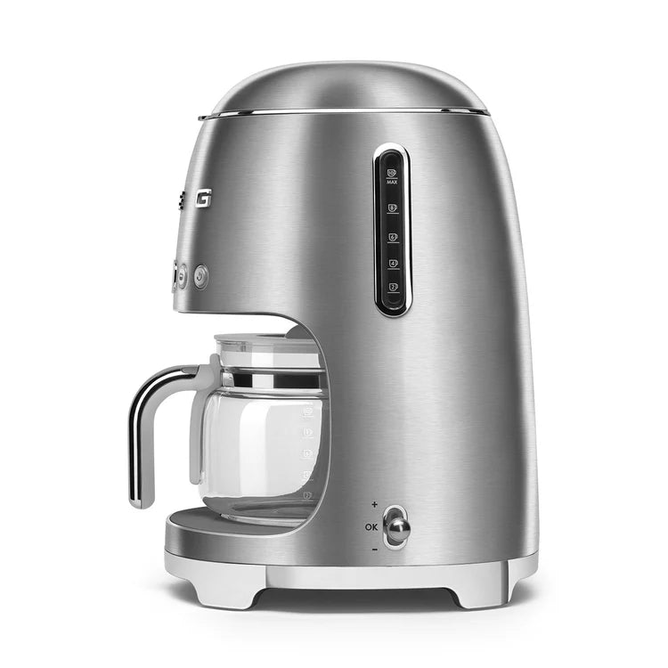 NEW SMEG 10-Cup Drip Coffee Maker – Programmable Retro Style