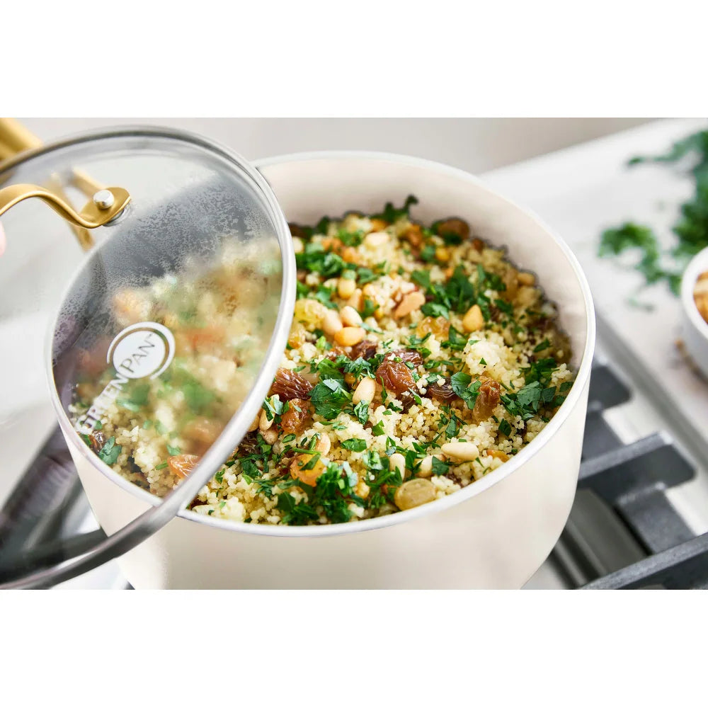 OPEN BOX GreenPan Studio 10-Pc Ceramic Nonstick Cookware Set – Floor Display – Local Pickup