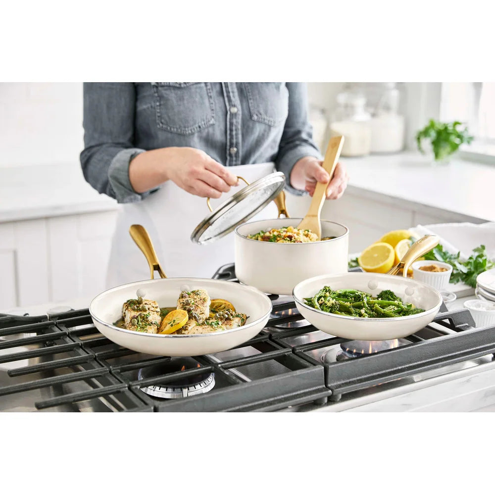 OPEN BOX GreenPan Studio 10-Pc Ceramic Nonstick Cookware Set – Floor Display – Local Pickup