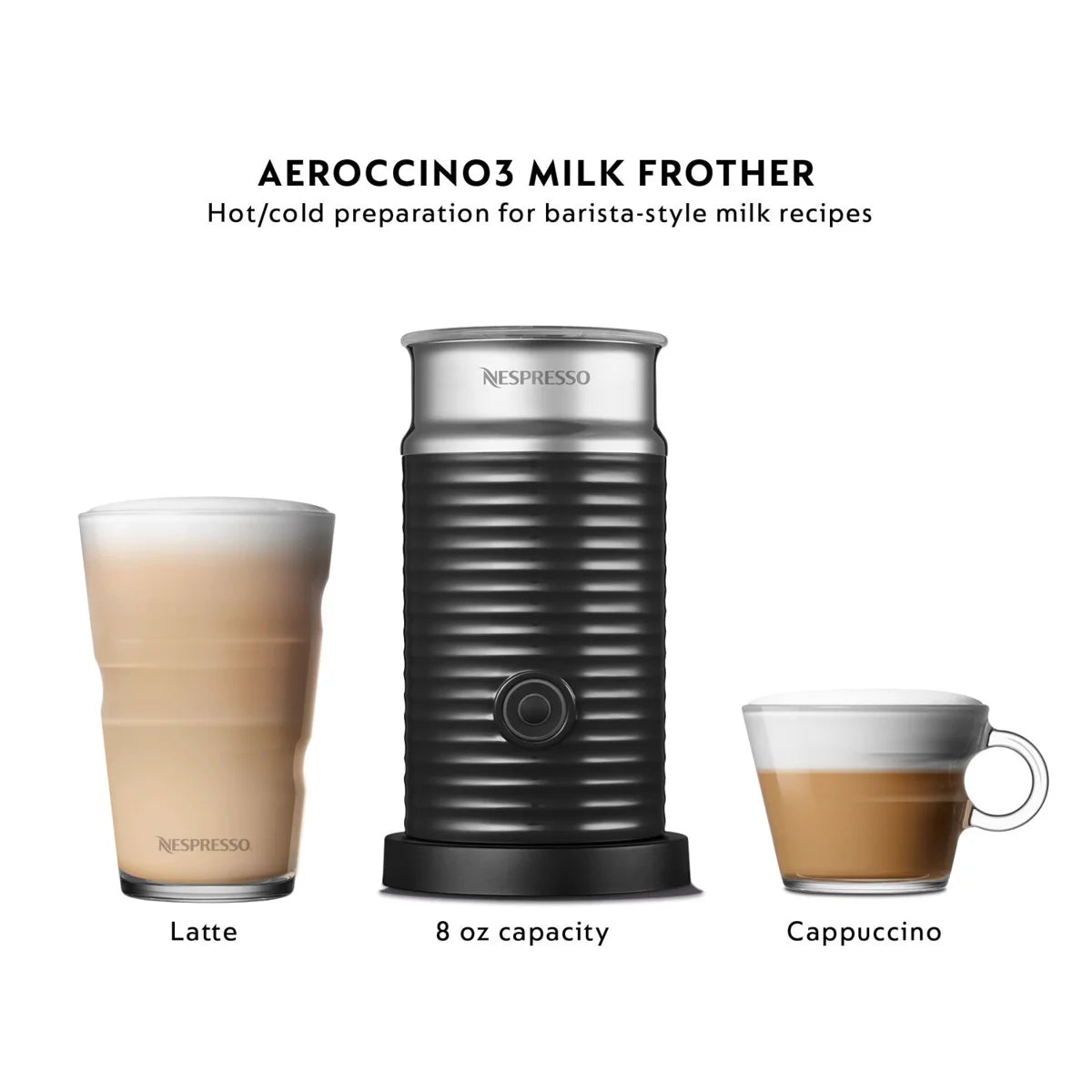 OPEN BOX Nespresso VertuoPlus Deluxe Coffee & Espresso Machine + Aeroccino 3 – Local Pickup