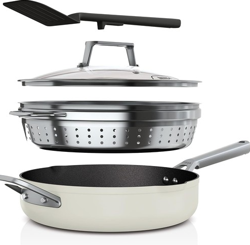 Ninja Foodi NeverStick Premium 4-Qt PossiblePan – Vanilla Bean – Local Pickup