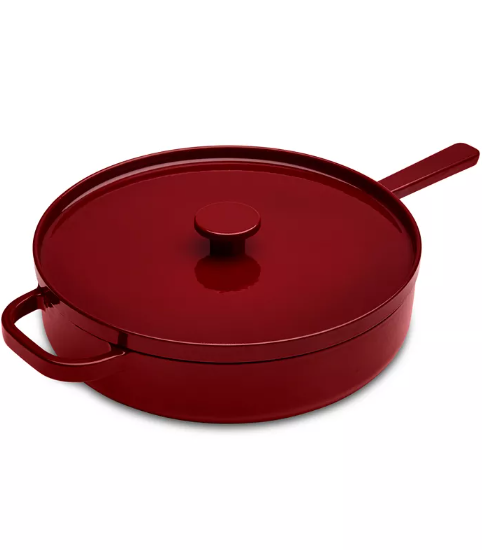 NEW The Cellar 3.5-Qt Enameled Cast Iron Braiser – Bordeaux – Local Pickup