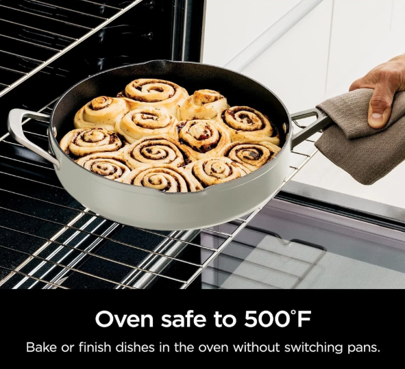 Ninja Foodi NeverStick Premium 4-Qt PossiblePan – Vanilla Bean – Local Pickup