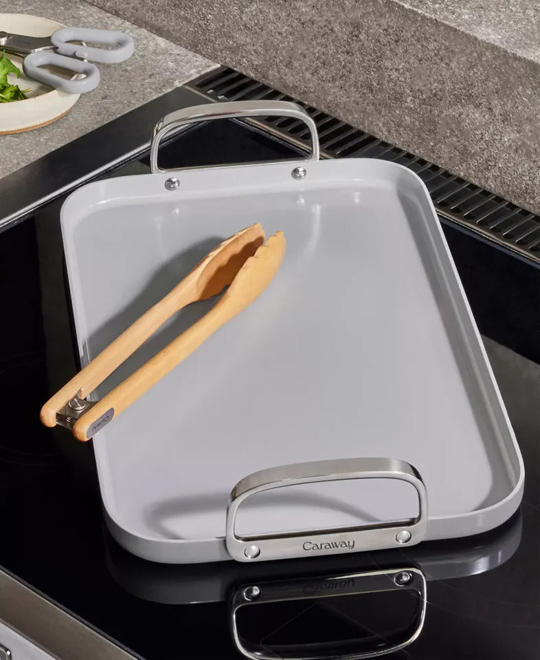 Caraway 20" Ceramic Double Burner Griddle – Brand New