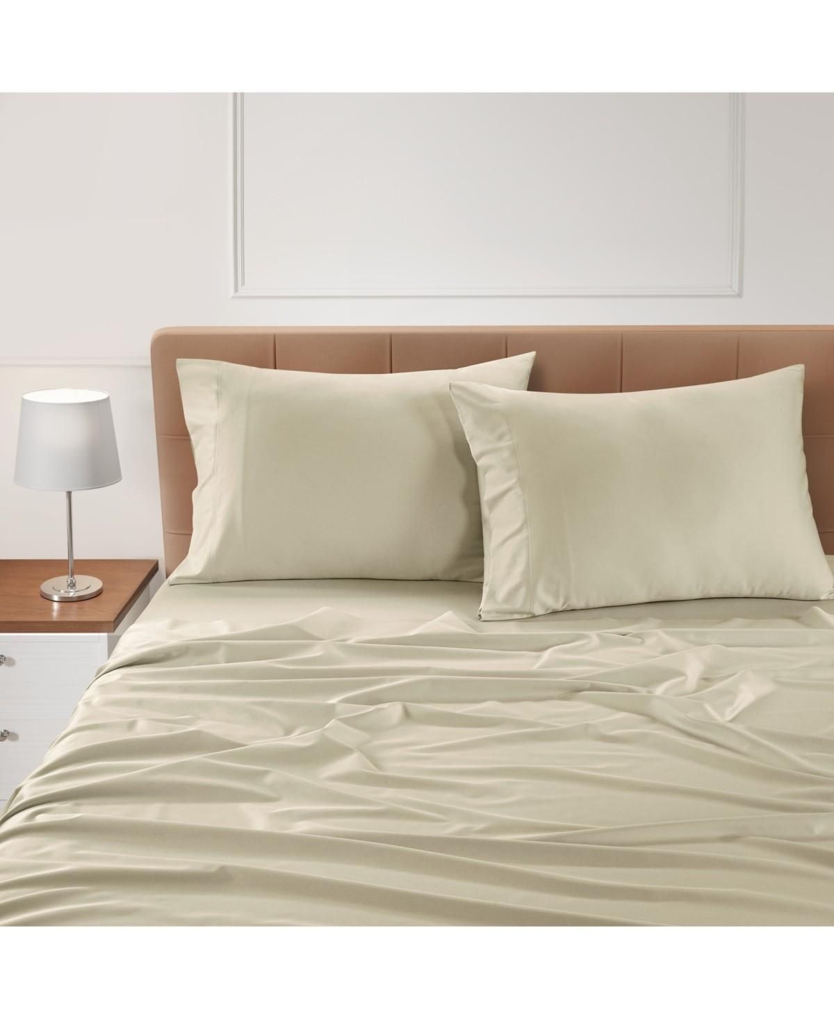 #21 SleepRX 300 Thread Count 4-Pc. Sheet Set, Full - Oatmeal