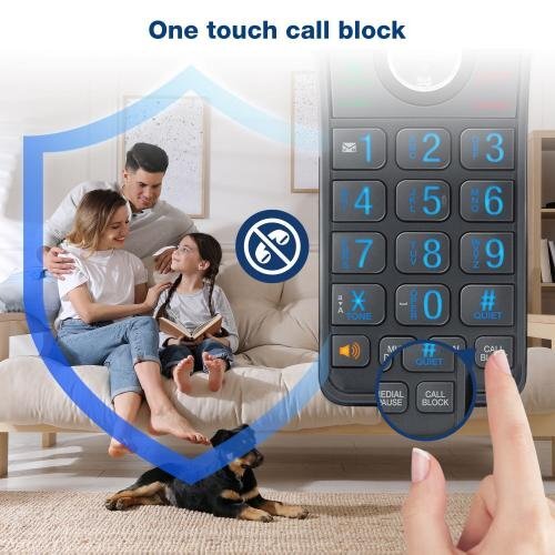 VTech 5 Handset Cordless Phone System w/ Answering Machine