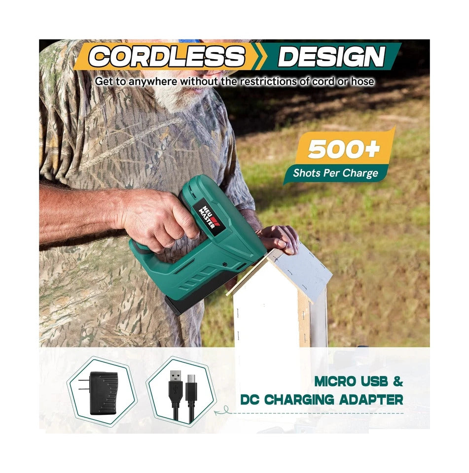 Cordless Electric Staple Gun – NEU MASTER T50 (New)