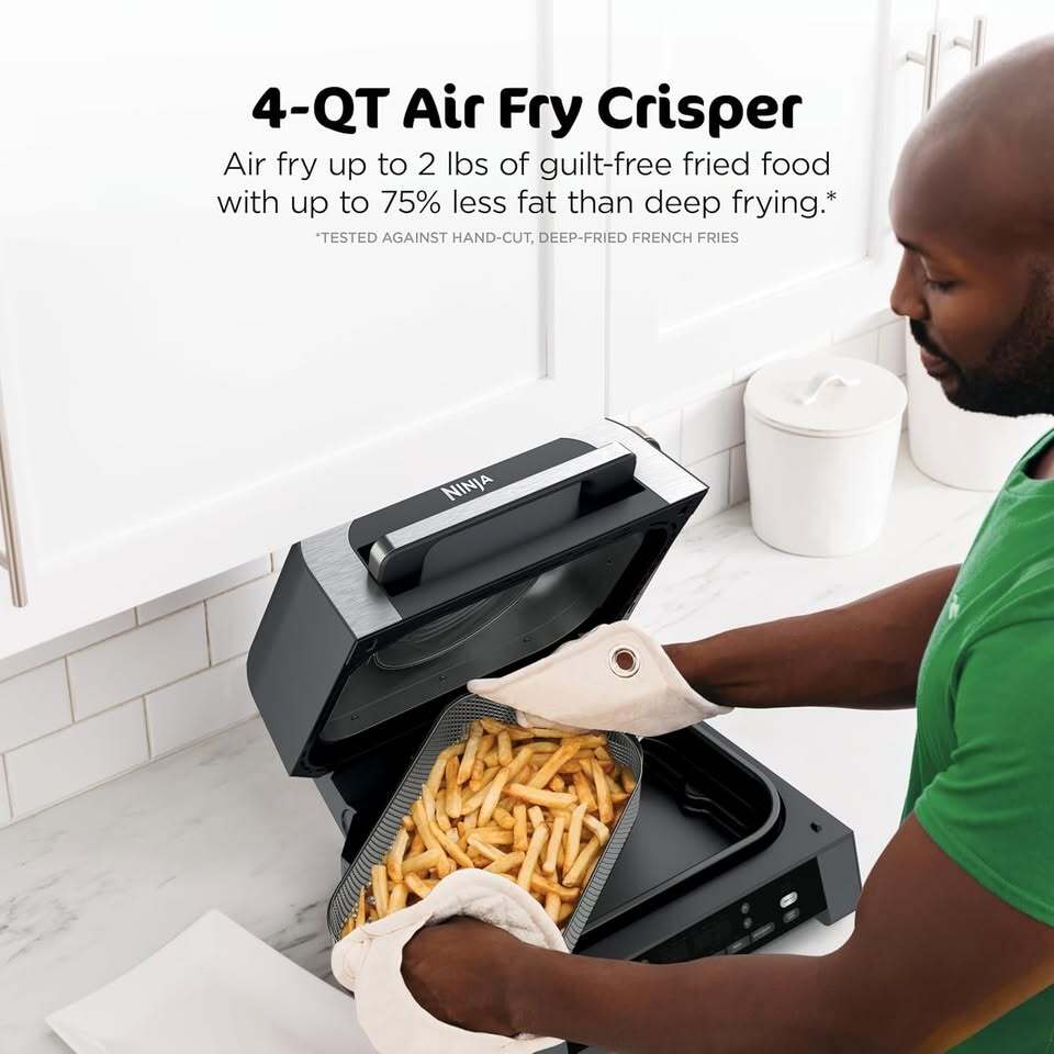 Ninja Foodi Smart XL Indoor Grill & Air Fryer DG551 – Brand New