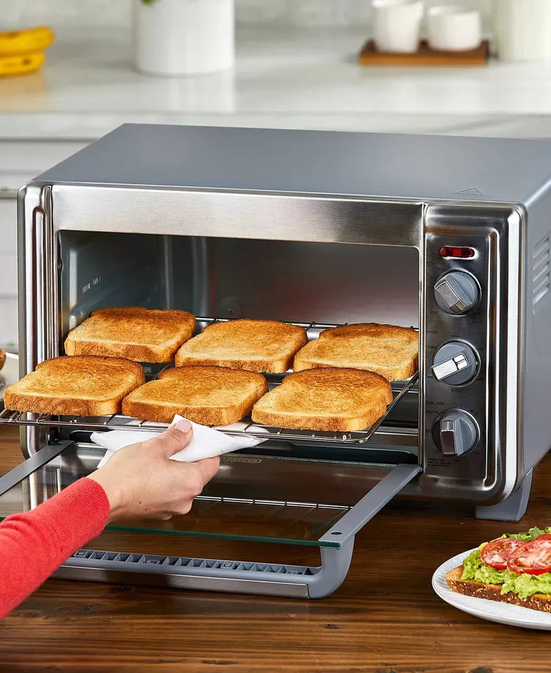 Black & Decker 6-Slice Air Fry Convection Oven – Crisp N Bake