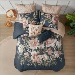 Madison Park Camillia 8-Piece Comforter Set – California King (New)