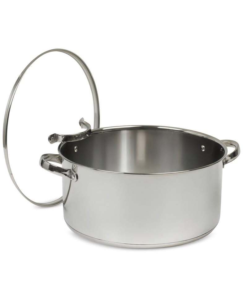 Sedona Kitchen 10QT Stainless Steel Casserole Pot with Lid