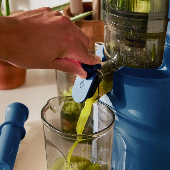 Cold Press Batch Juicer – Hands-Free Slow Masticating Juicer