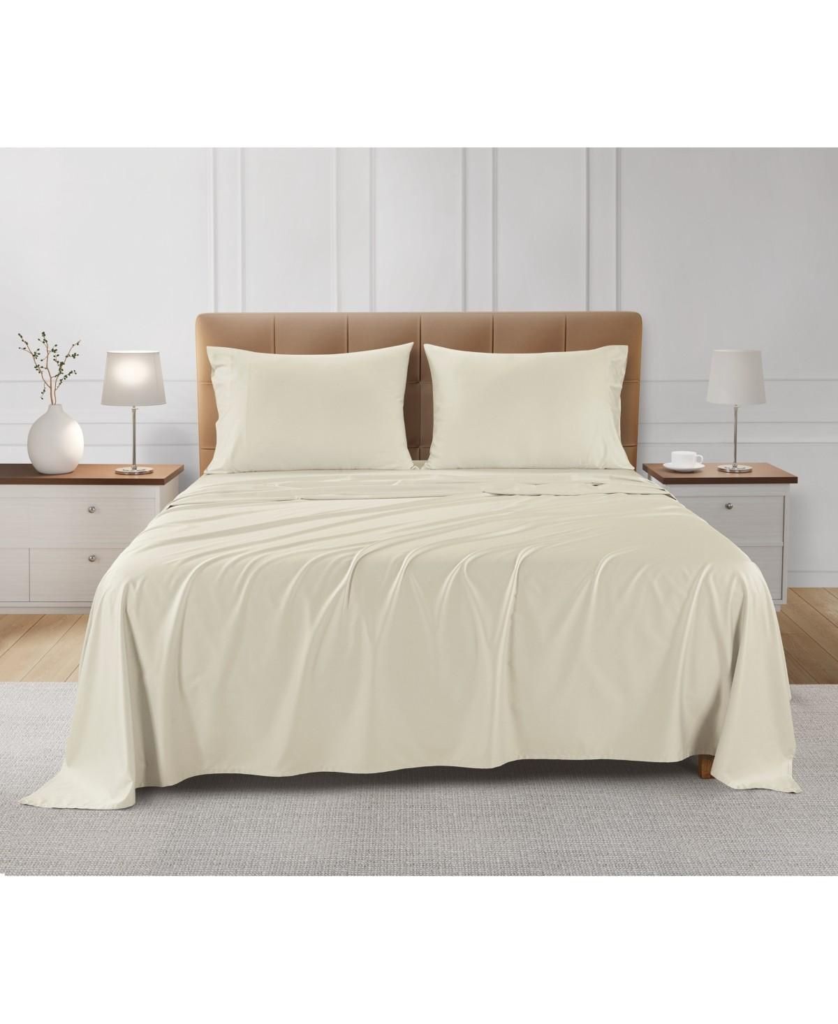 #22 SleepRX 300 Thread Count 4-Pc. Sheet Set, Full - Ivory