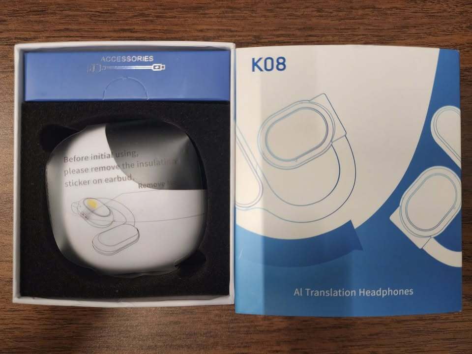 Real-Time Translator Earbuds – 164 Languages Bluetooth
