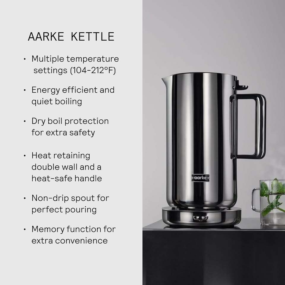 Aarke Temperature Control Electric Kettle – Brand New