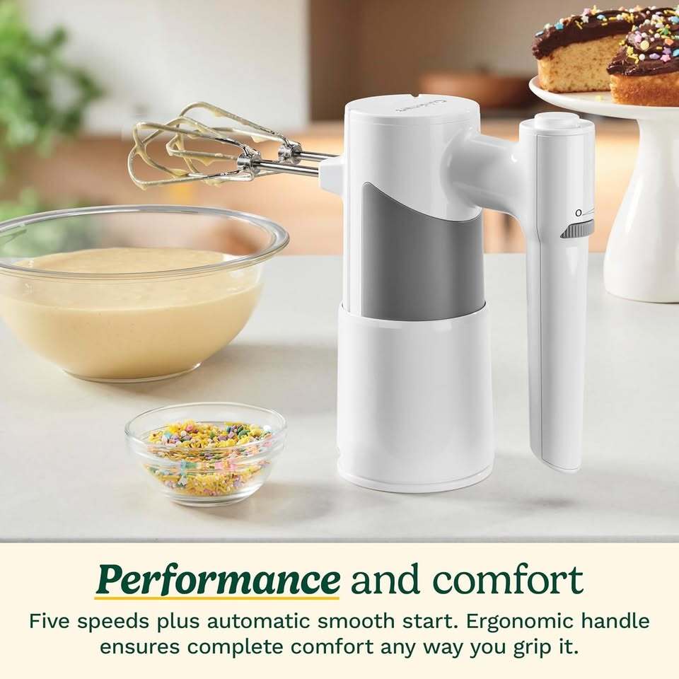 Cuisinart 5-Speed Hand Mixer – HM-150 (White)