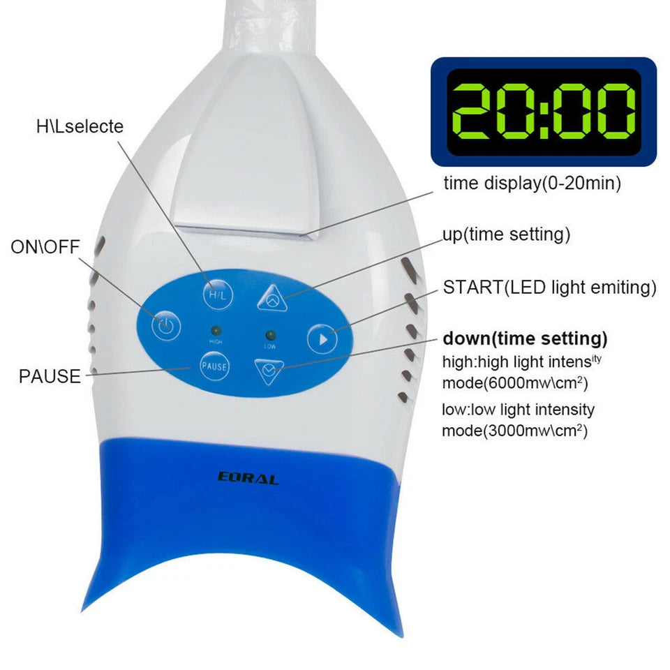 36W LED Teeth Whitening Lamp – Professional Floor Stand – New