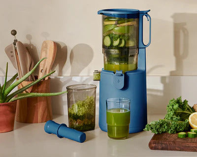 Cold Press Batch Juicer – Hands-Free Slow Masticating Juicer