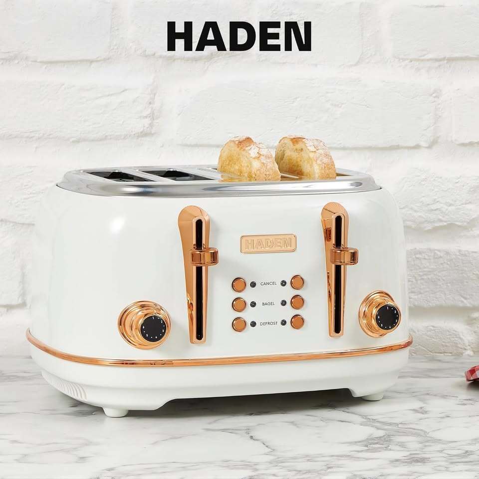 Haden Heritage 4-Slice Retro Toaster – Brand New
