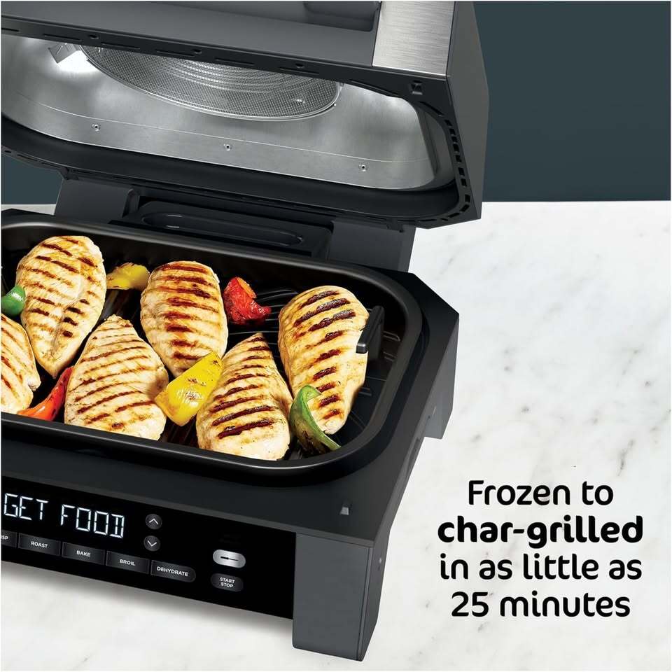 Ninja Foodi Smart XL Indoor Grill & Air Fryer DG551 – Brand New