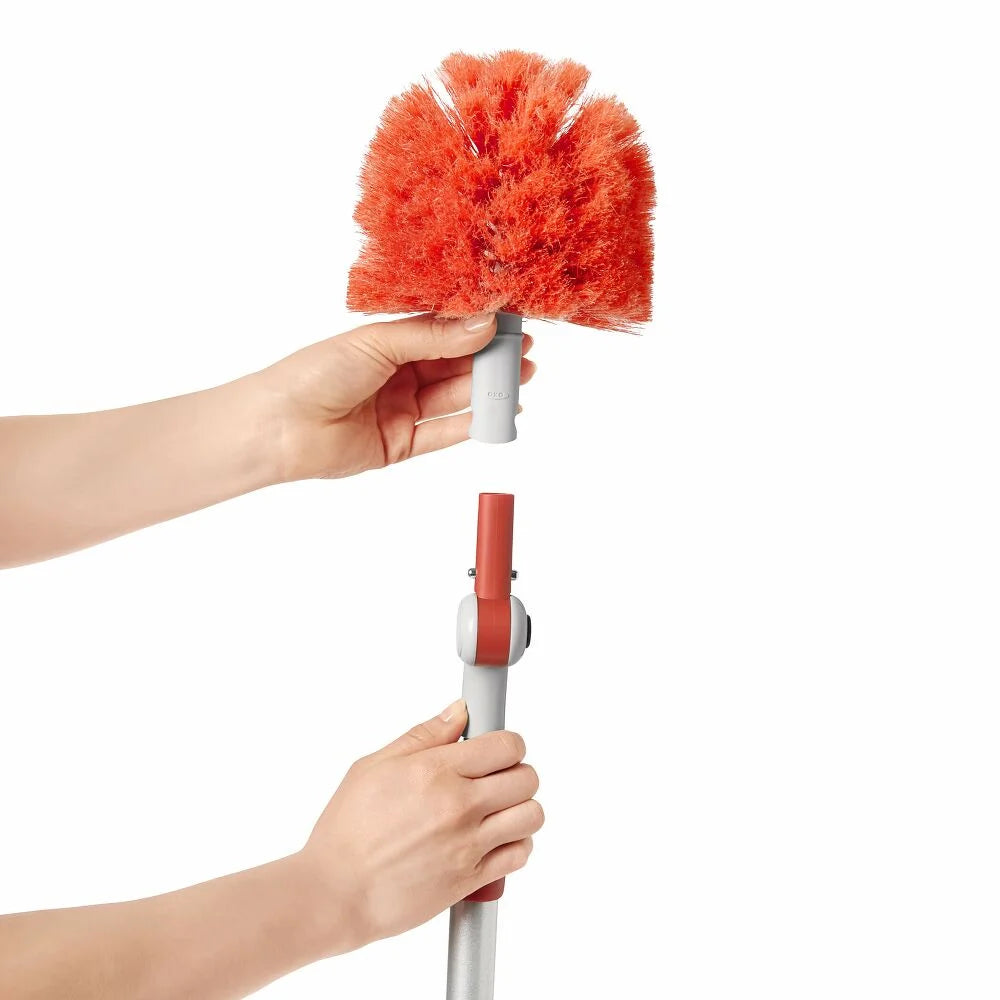 NEW OXO Good Grips Long Reach Dusting System – Extends to 8FT – 3 Heads