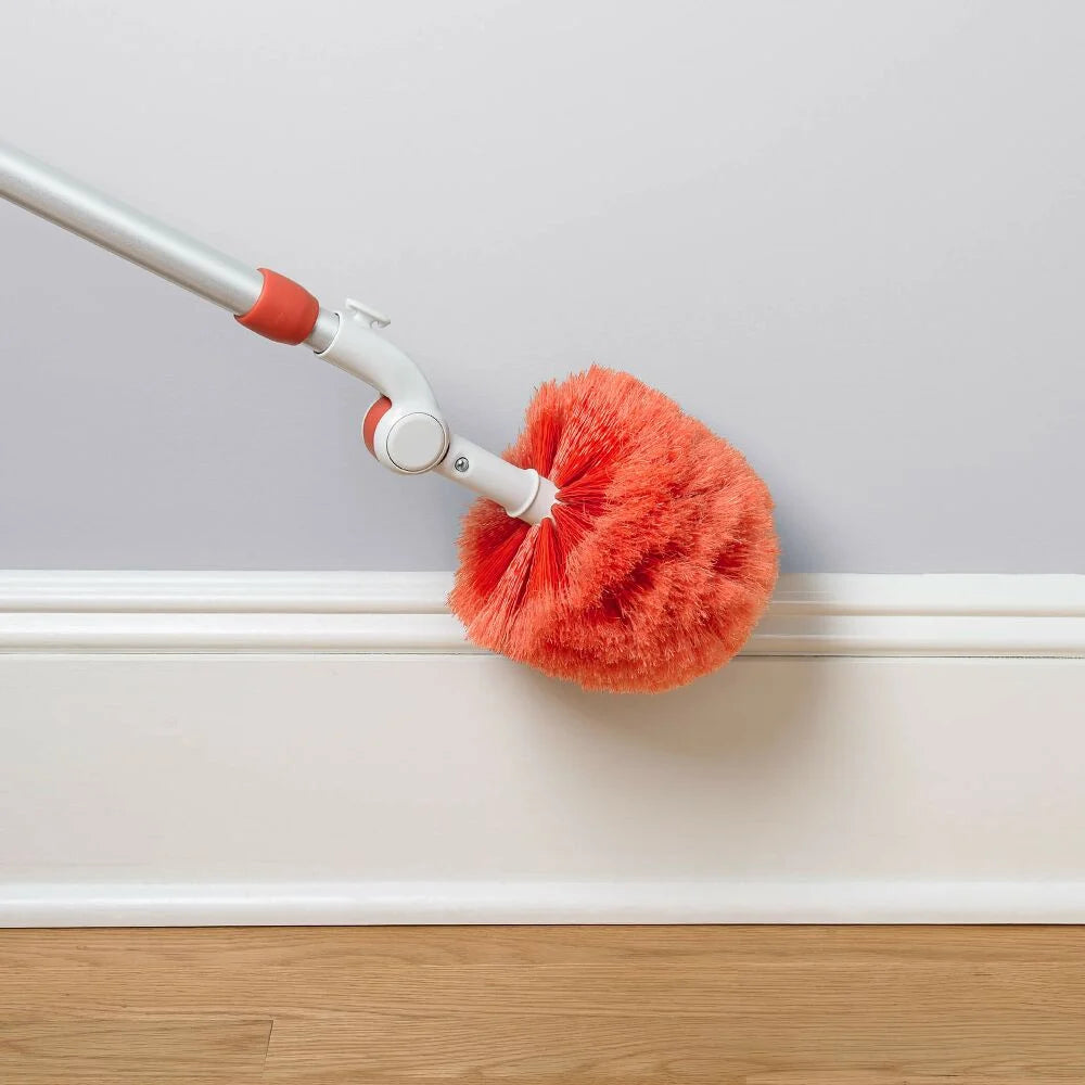 NEW OXO Good Grips Long Reach Dusting System – Extends to 8FT – 3 Heads